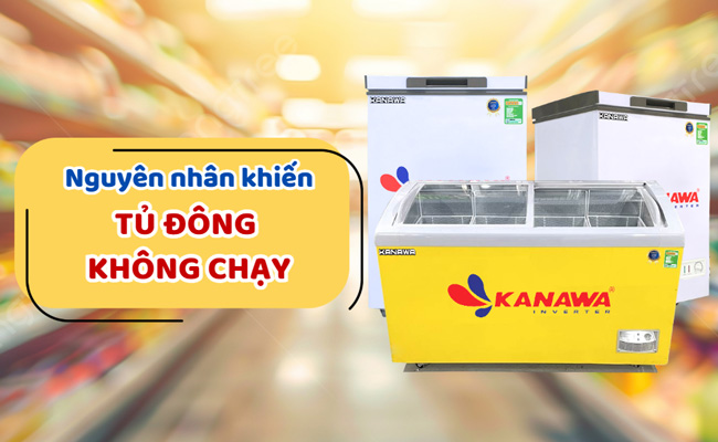 Nguyên nhân khiến tủ đông không chạy và Cách khắc phục