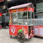 Xe bán bánh mì Doner Kebab 1m6 mái chùa