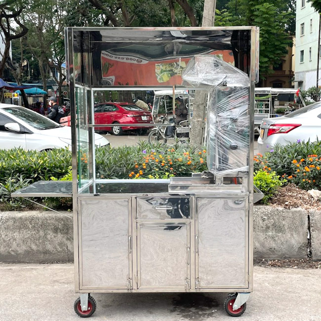Xe bánh mì Doner Kebeb 1m2 sau