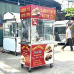 Xe bánh mì Doner Kebab Linh Nhi 90cm