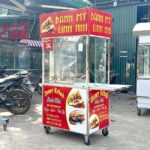 Xe bánh mì Doner Kebab Linh Nhi 90cm