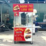 Xe bánh mì Doner Kebab Linh Nhi 90cm