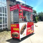 Xe bánh mì Thổ Nhĩ Kỳ 1m6 mái bằng