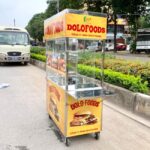 Xe đẩy bán bánh mì DoloFoods 1m2