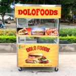 Xe đẩy bán bánh mì DoloFoods 1m2