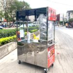 Xe đẩy bán bánh mì Hương Giang 1m2