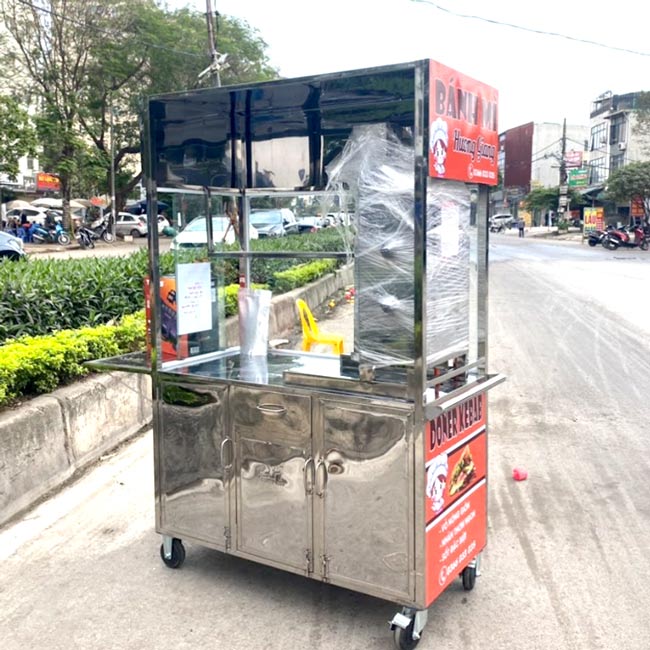 Sau xe bán bánh mì Hương Giang 1m2