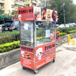 Xe đẩy bán bánh mì Hương Giang 1m2