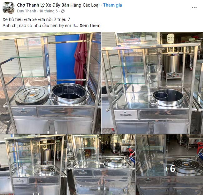 Mua sản phẩm trên Facebook