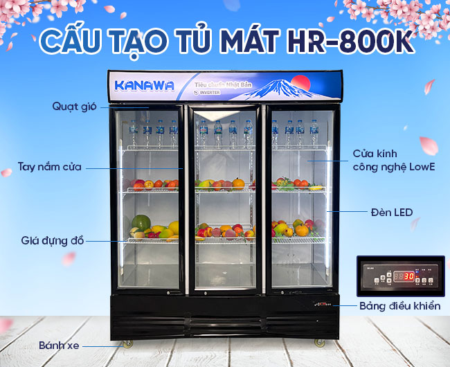 Cấu tạo tủ 3 cánh