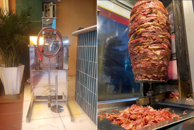 Lò nướng thịt Doner Kebab