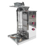 Lò nướng thịt Doner Kebab 3 gốm lò thường chạy gas