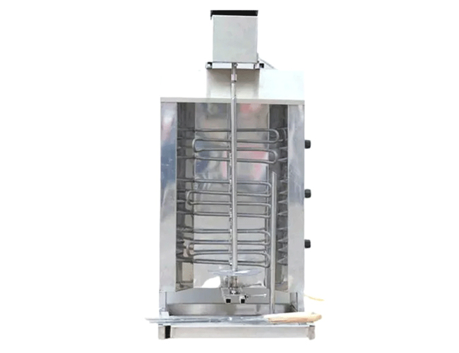 Thiết kế lò Doner Kebab 3 buồng chạy điện