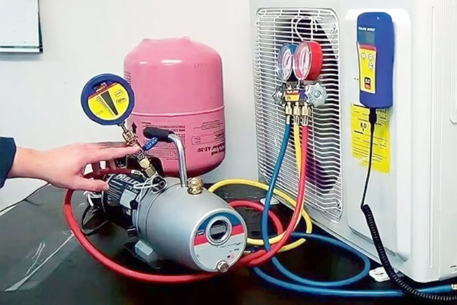 Kiểm tra gas tủ mát