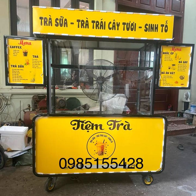 Xe trà sữa thanh lý tại Nha Trang