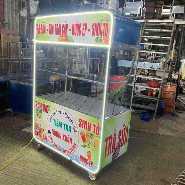 Xe thanh lý giả inox