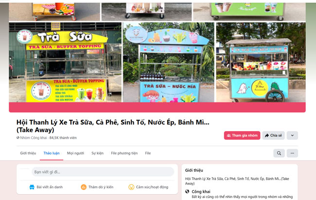 Thanh lý qua hội nhóm
