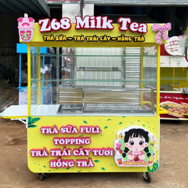 Decal chữ nổi độc đáo