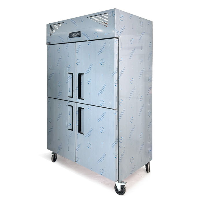 Tủ đông đứng 4 cánh 1000L KW-HR-10CFBK (làm lạnh quạt gió)