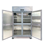 Tủ đông đứng 4 cánh 1000L KW-HR-10CFBK (làm lạnh quạt gió)