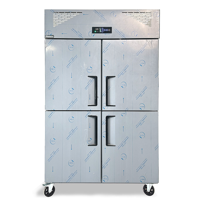 Tủ đông đứng 4 cánh 1000L KW-HR-10CFBK (làm lạnh quạt gió)