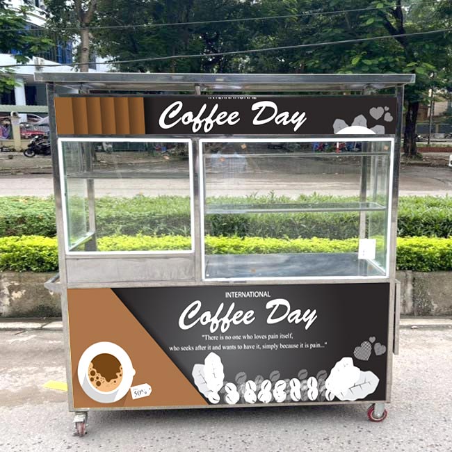 Xe bán cà phê espresso