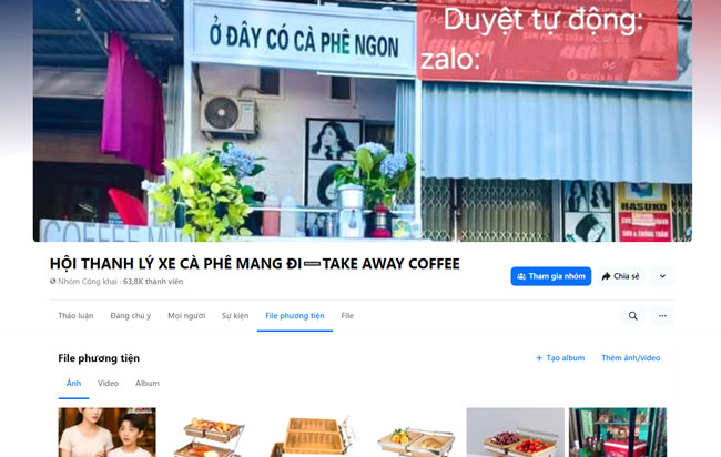 Hội nhóm thanh lý xe cũ