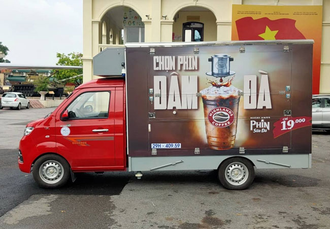 Lợi thế của xe cafe highland