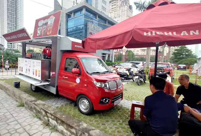 Xe cafe Highland giá tốt