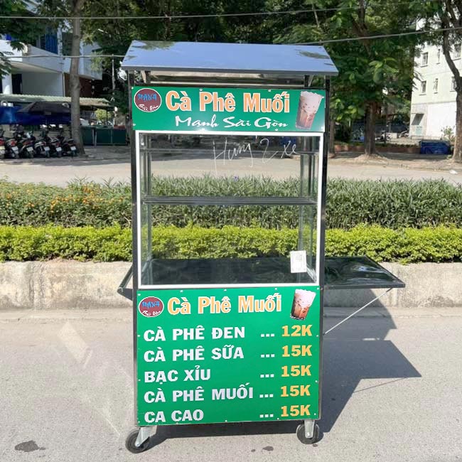 Xe bán cafe mini