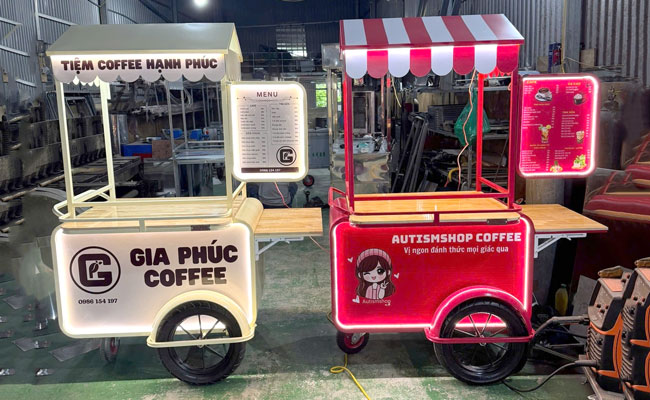 Xe gỗ bán cafe giá rẻ có nên mua không? Gợi ý 10+ mẫu best seller