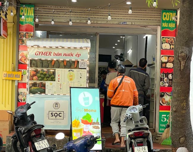 Tiện ích xe nước ép