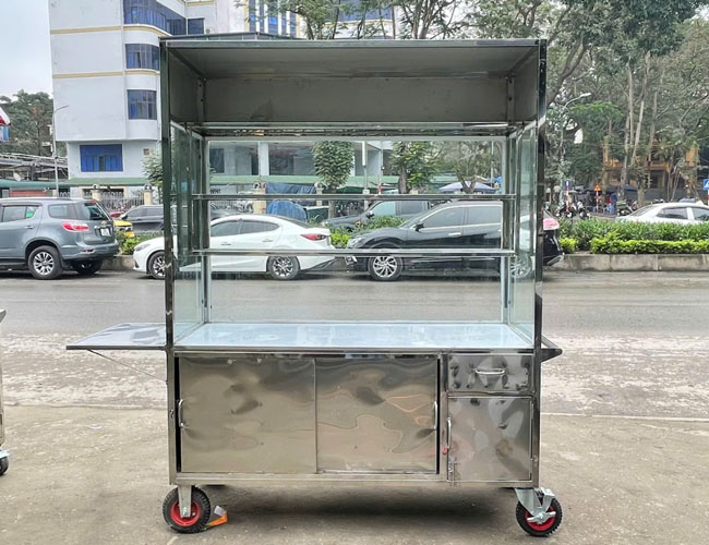 Chất liệu xe bán trà sữa