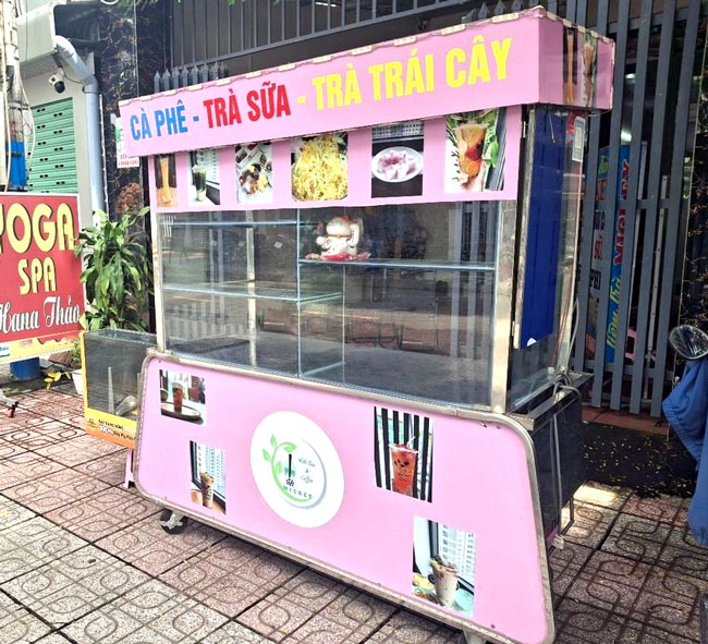 Tiết kiệm không gian bày bán