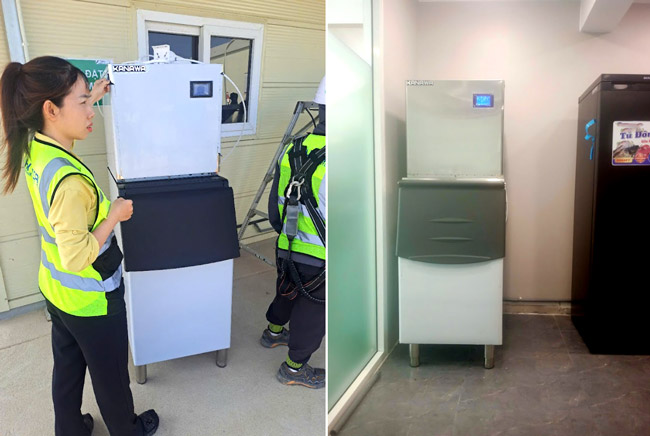 Máy đá viên phục vụ cơ quan