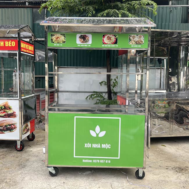 Mẫu xe bán xôi 1