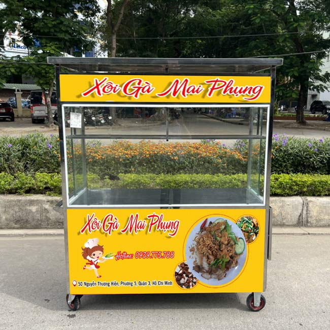 Mẫu xe bán xôi 3