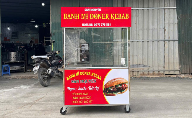 chọn kích thước xe bánh mì