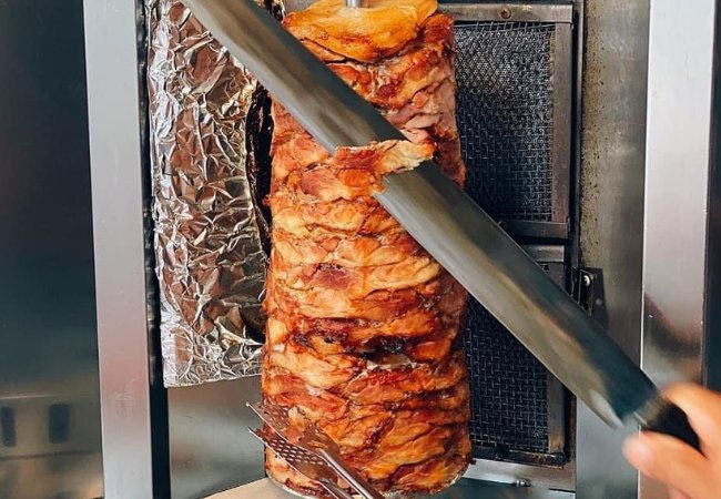 Dao thái thịt sắc bén