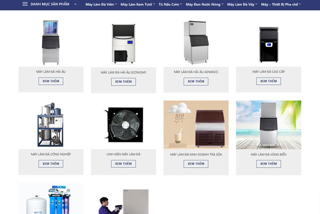 Máy làm đá Hải Âu