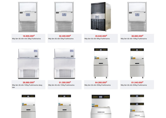 Máy làm đá Fushima