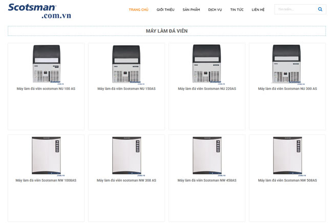 Máy làm đá viên Scotsman