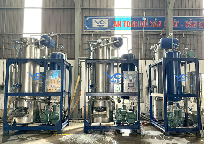 Máy tạo dá viên Việt An