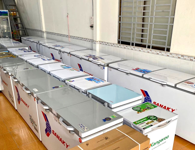 Cửa hàng điện lạnh tại Cần Thơ