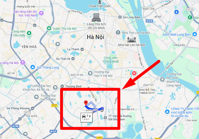 Chọn điểm bán gần nhà