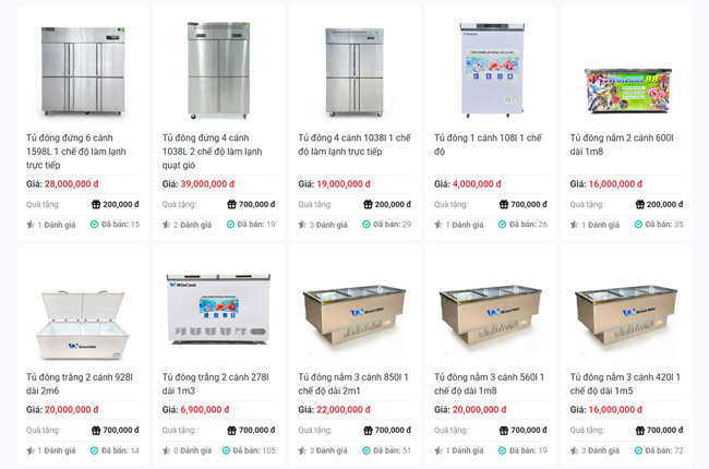 Tủ đông WinCool