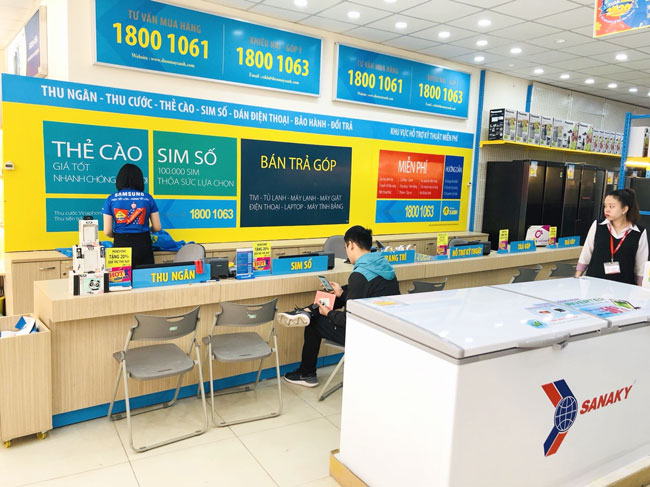 Điện m&aacute;y Xanh b&aacute;n tủ đ&ocirc;ng