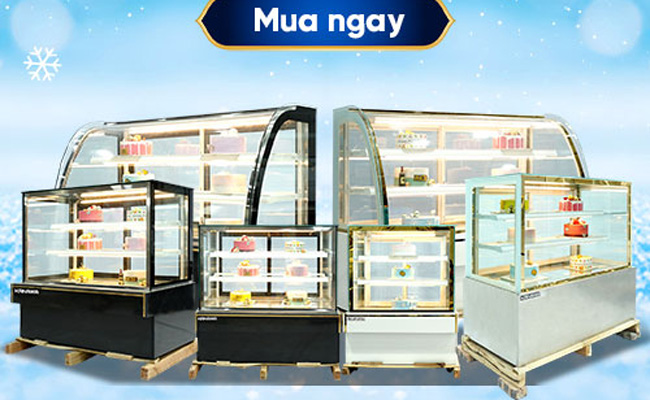 Các phân loại tủ bánh kem phổ biến và Kinh nghiệm lựa chọn