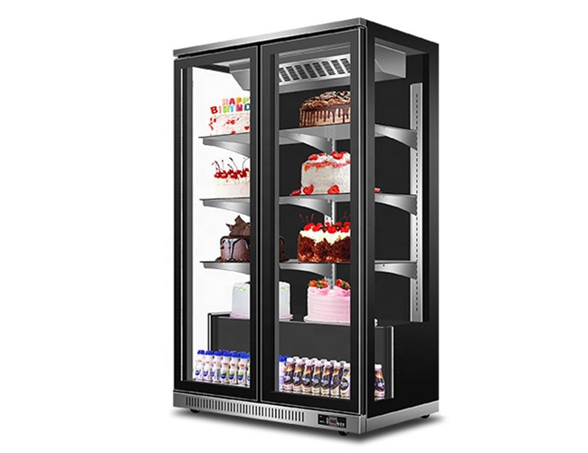 Tủ trưng bày bánh kem 2 cánh