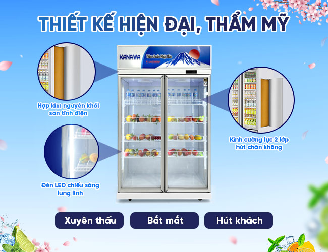 Thiết kế thân tủ dày dặn